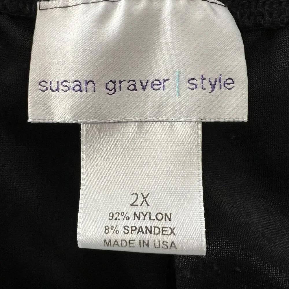 susan‎ graver liquid knit skirt 2X